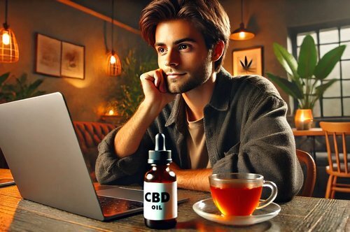 CBD чай на